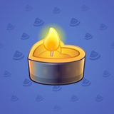 Love Candle #4650
