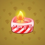 Love Candle #4676 Love Candle #4676