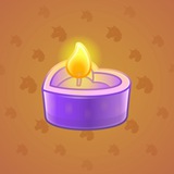 Love Candle #4696 Love Candle #4696