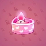 Love Candle #4758 Love Candle #4758