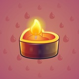 Love Candle #4796