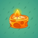 Love Candle #4843