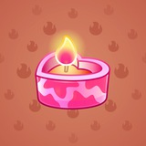 Love Candle #4875