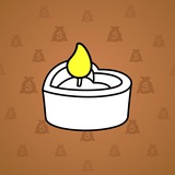 Love Candle #4881 Love Candle #4881