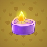 Love Candle #4998 Love Candle #4998
