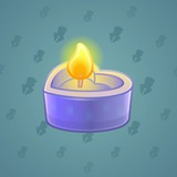 Love Candle #5000