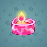 Love Candle #5033 Love Candle #5033
