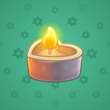Love Candle #5113