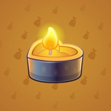 Love Candle #5125