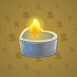 Love Candle #5184