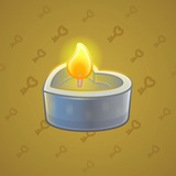 Love Candle #5266
