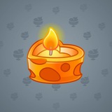 Love Candle #5408