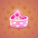 Love Candle #5467