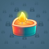 Love Candle #5591