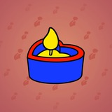 Love Candle #5670
