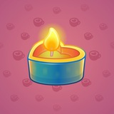 Love Candle #5691