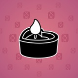 Love Candle #5723