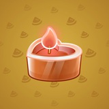 Love Candle #5852 Love Candle #5852