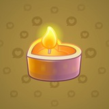 Love Candle #5956 Love Candle #5956