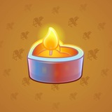 Love Candle #5972