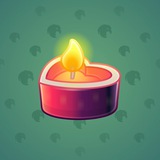 Love Candle #6091