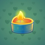 Love Candle #6207 Love Candle #6207