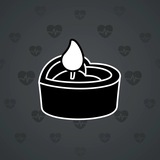 Love Candle #625 Love Candle #625