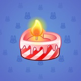 Love Candle #6255 Love Candle #6255