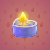 Love Candle #6296