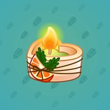 Love Candle #6326