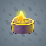 Love Candle #6342
