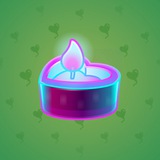 Love Candle #6548