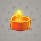 Love Candle #6565 Love Candle #6565