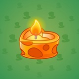 Love Candle #6649