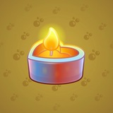 Love Candle #6659