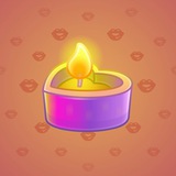Love Candle #6798