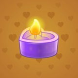 Love Candle #6838 Love Candle #6838