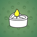 Love Candle #6848 Love Candle #6848