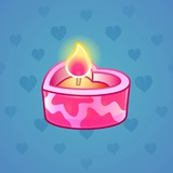 Love Candle #6967
