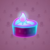 Love Candle #7039