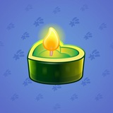 Love Candle #7109