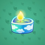 Love Candle #7144