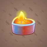 Love Candle #7211