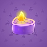 Love Candle #722