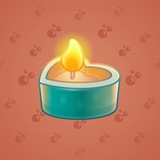 Love Candle #7231