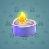 Love Candle #7269