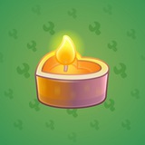 Love Candle #7363
