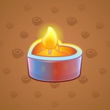 Love Candle #7384
