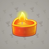 Love Candle #7546 Love Candle #7546