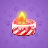 Love Candle #762